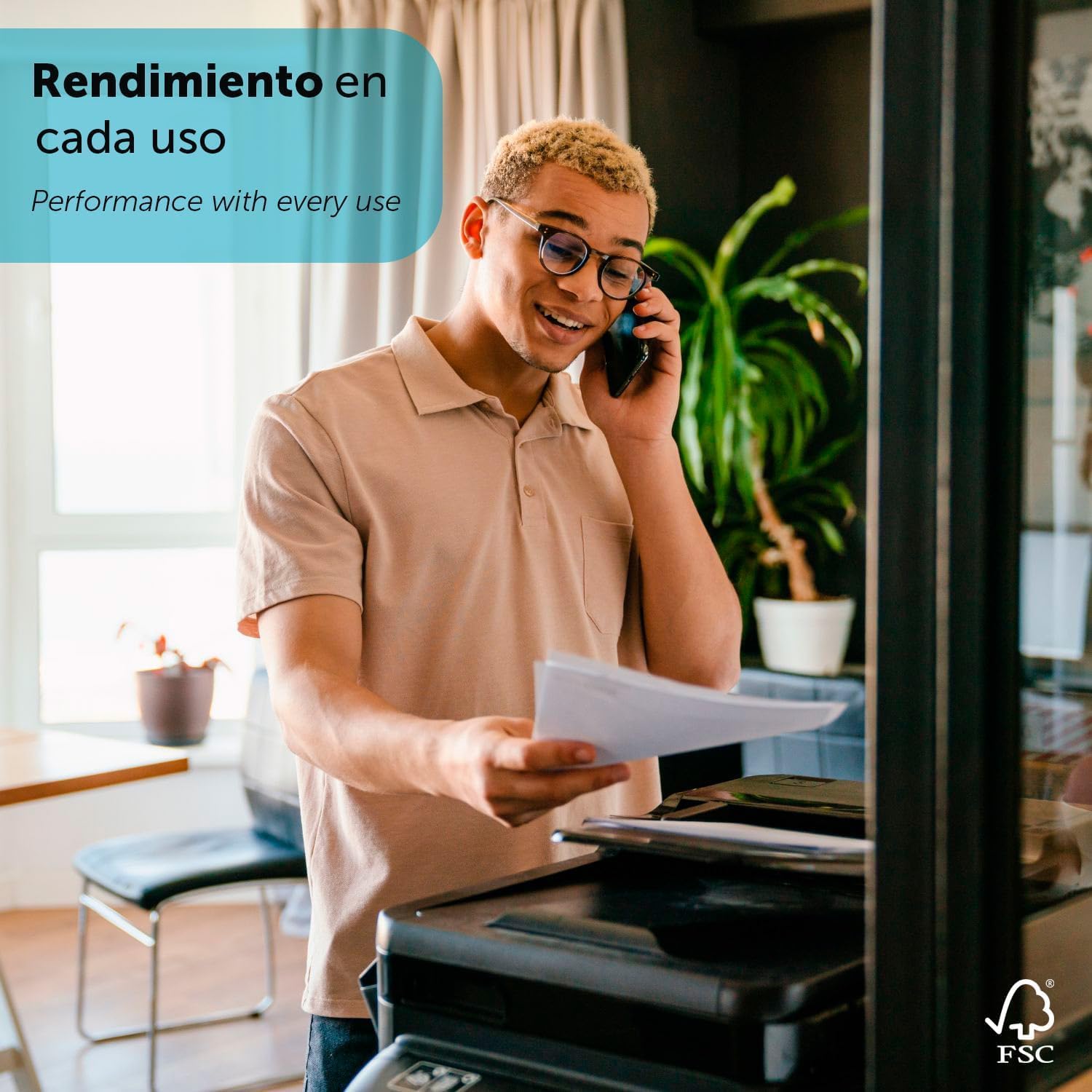 A4 Sheets 300g 50 Sheets Multifunction Paper for Laser and Inkjet Printer Copier Office School Supplies - m-office (50 Sheets 300g) – Bild 6