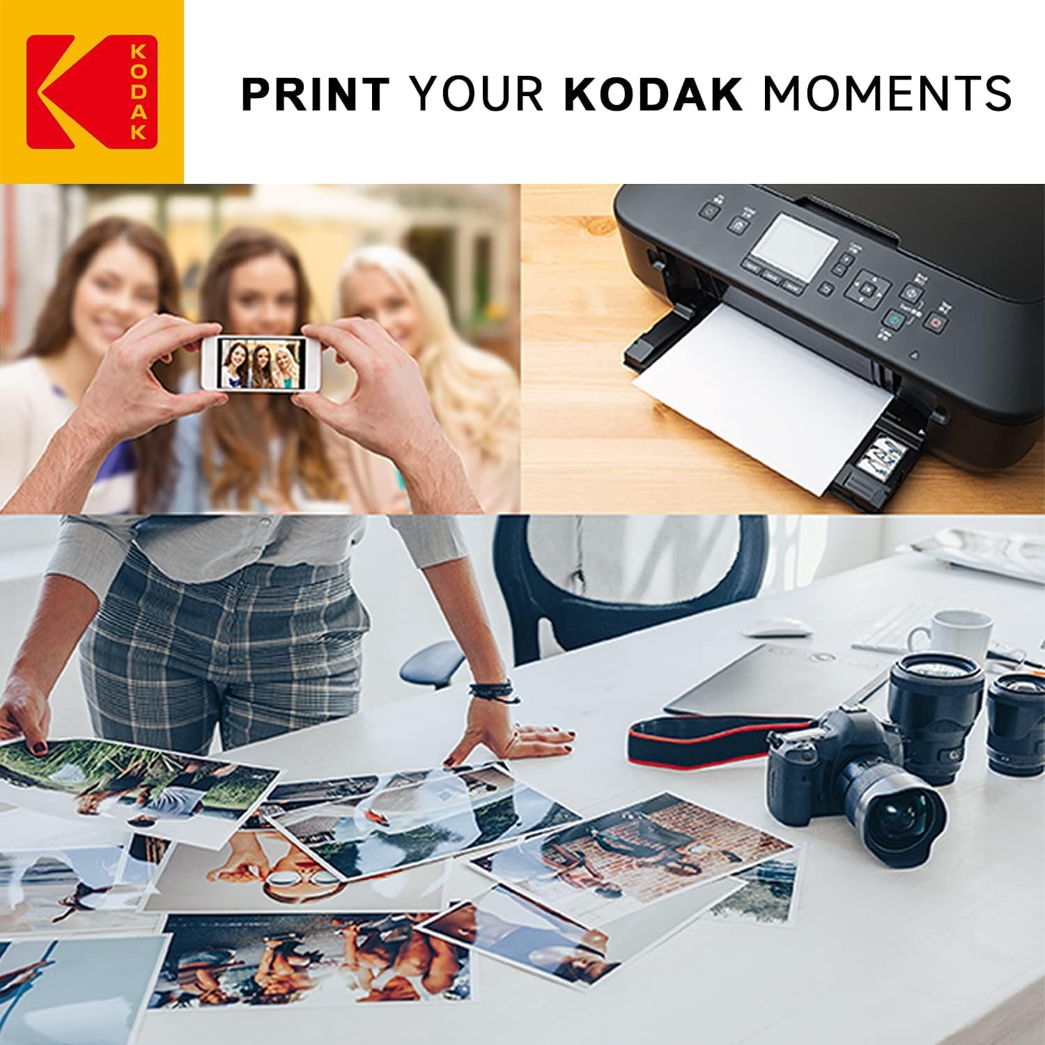 KODAK Ultra Premium Photo Paper, Glossy Photo Paper, Pack of 20 Sheets, Format 13 x 18 cm, 280 g/m², Inkjet Print, Ideal for Albums and Picture Frames – Bild 8