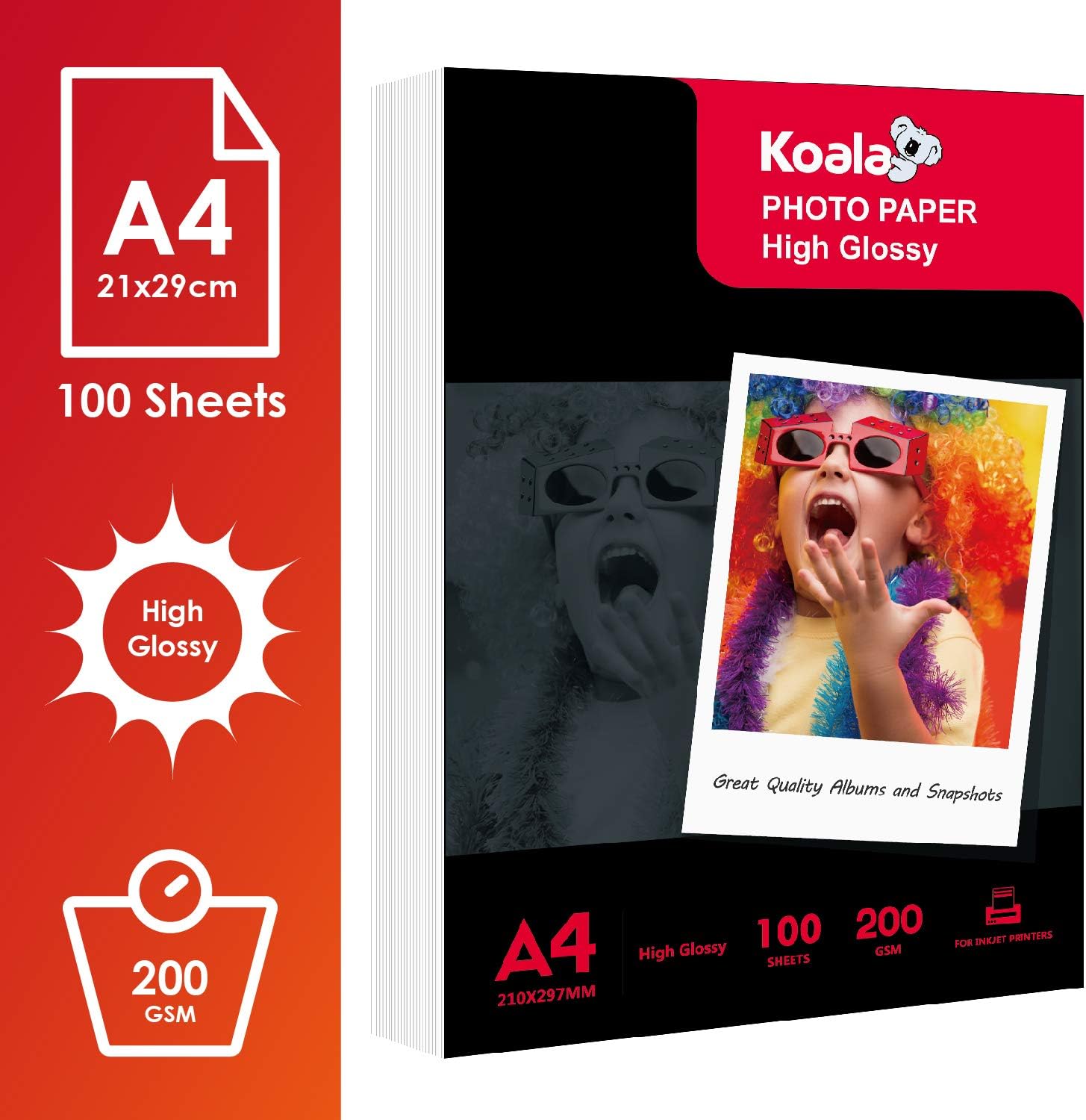 KOALA Inkjet Photo Paper, Glossy, 200 gsm – Bild 2