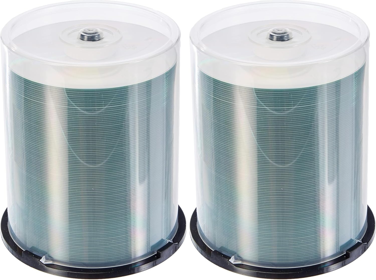 MediaRange CD-R 700MB|80min 52x Write Speed, Full Surface Printable (Inkjet Printer), 100 Cake Box (Pack of 2)