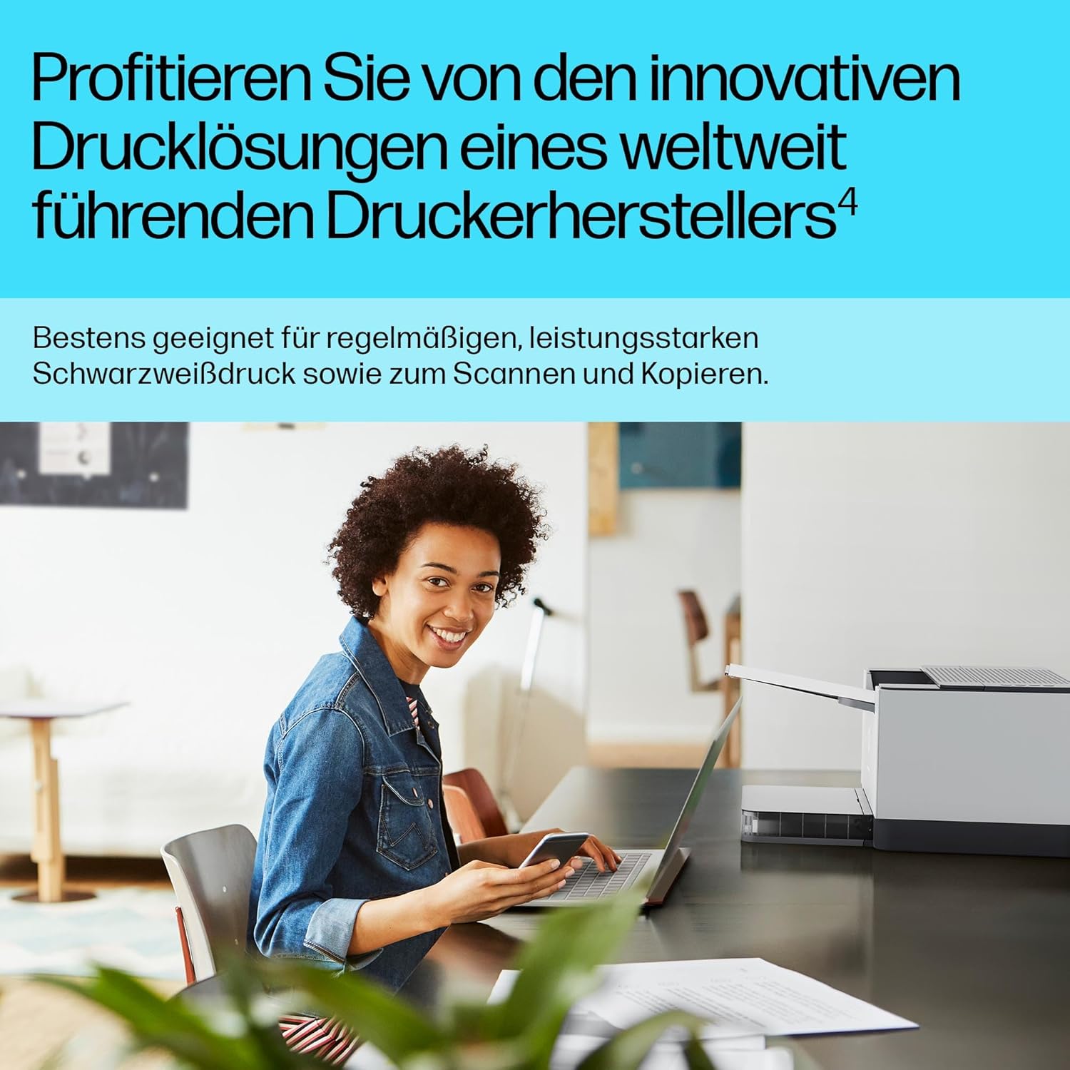 HP LaserJet MFP M234d Multifunction Laser Printer, Black and White, Print, Copy, Scan, Automatic, Double-Sided Printing, USB, Smart App, Intelligent User Interface – Bild 7