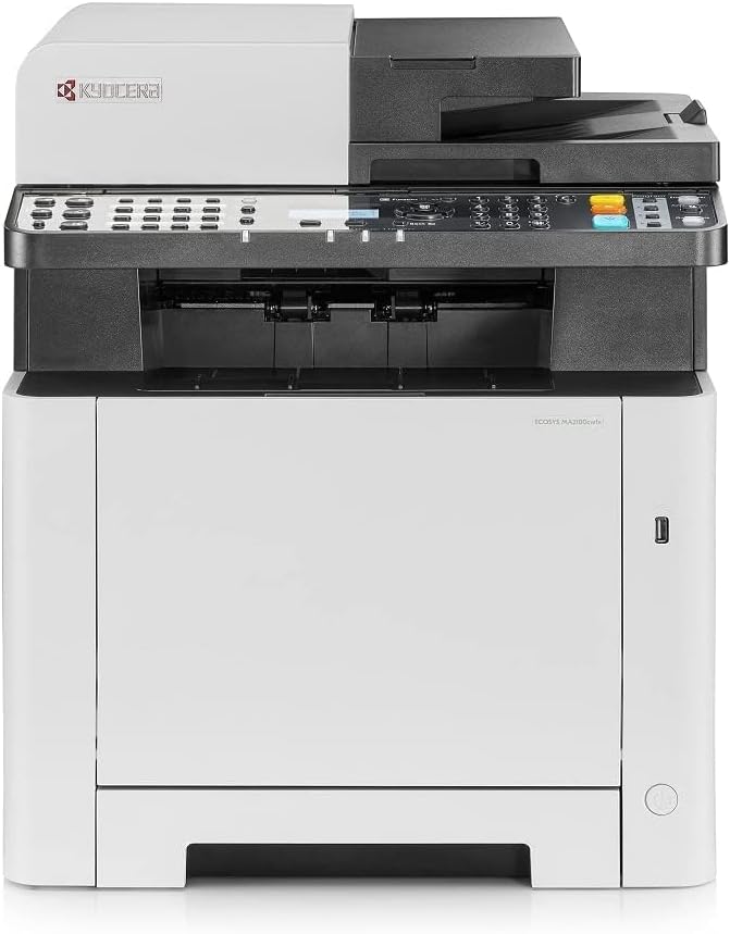Kyocera Ecosys MA2100cfx Colour Laser Multifunction Printer Scanner Copier Fax Machine Multifunction Printer with LAN, USB 2.0 and Mobile Print Function