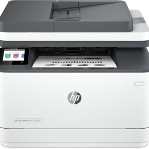 HP LaserJet Pro MFP 3102fdw Multifunction Laser Printer, Automatic Duplex, High Print Speeds, Wi-Fi, Ethernet, USB Hi-Speed, Fax, HP Smart App, HP Wolf Pro Security