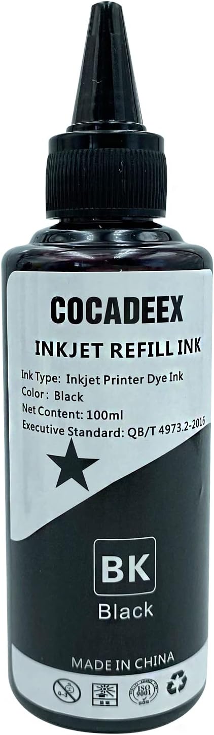 COCADEEX Refill Kit Compatible with Canon Ink Cartridge PG-560 CL-561 PG-540 CL-541 PG-540XL CL-541XL 560XL 561XL 540XL 541XL PG-40 CL-41 Series, 5 Bottles Ink with Refill Tool (2BK 1C 1M 1Y) – Bild 3