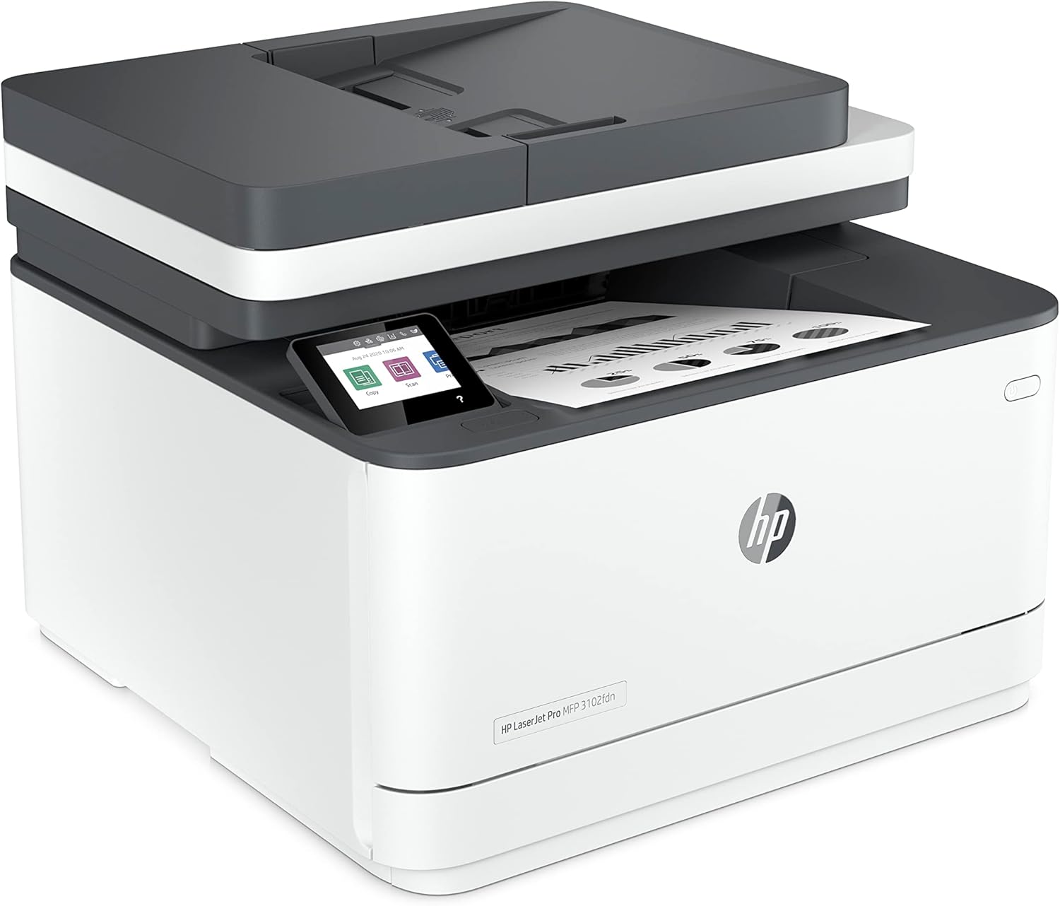 HP LaserJet Pro MFP 3102fdn Laser Printer, Multifunction Laser Printer, Automatic Duplex, High Print Speeds, Ethernet, USB Hi-Speed, Fax, Smart App, Wolf Pro Security – Bild 12