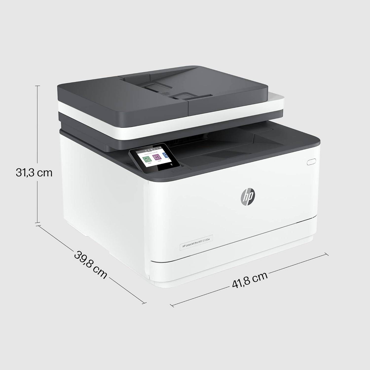HP LaserJet Pro MFP 3102fdw Multifunction Laser Printer, Automatic Duplex, High Print Speeds, Wi-Fi, Ethernet, USB Hi-Speed, Fax, HP Smart App, HP Wolf Pro Security – Bild 4