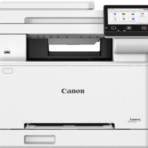 Canon i-SENSYS MF664Cdw – 3-in-1 Wireless Wi-Fi Colour Laser Printer – Print, Copy, A4 Scan – 21ppm, LCD Touch Screen – Wi-Fi Connection, Scan to Cloud – Office Printer