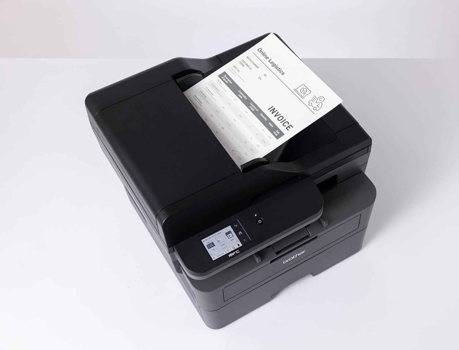 Brother MFC-L2860DW 4-in-1 Multifunction Laser Printer, 34 ppm, Duplex Printing, 6.8 cm Touch Screen Colour Display, Fast Ethernet, Wi-Fi with 5 GHz and USB 2.0 – Bild 9