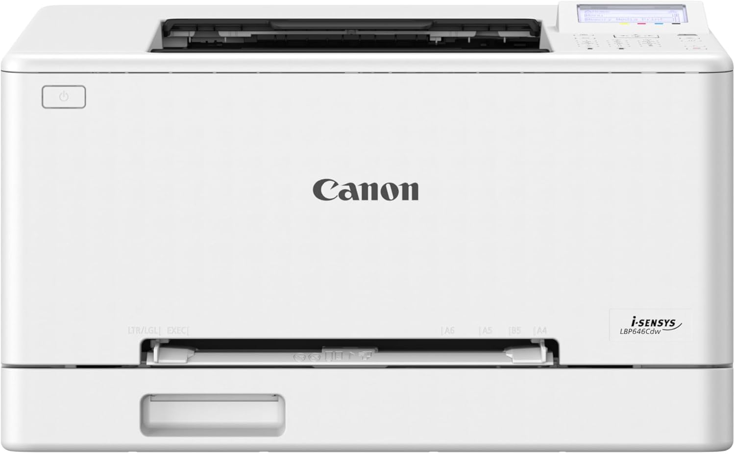 Canon i-SENSYS LBP646Cdw - Colour Laser Printer - 25ppm in A4 - 1200×1200 DPI - Automatic Duplex Printing - Wi-Fi, Ethernet & USB - Secure Printing - Ideal for Small Offices & Home Office