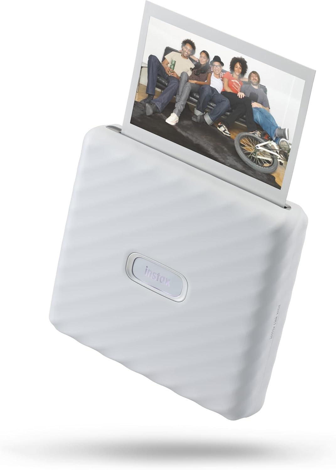 INSTAX LINK Wide Smartphone Printer, Ash White