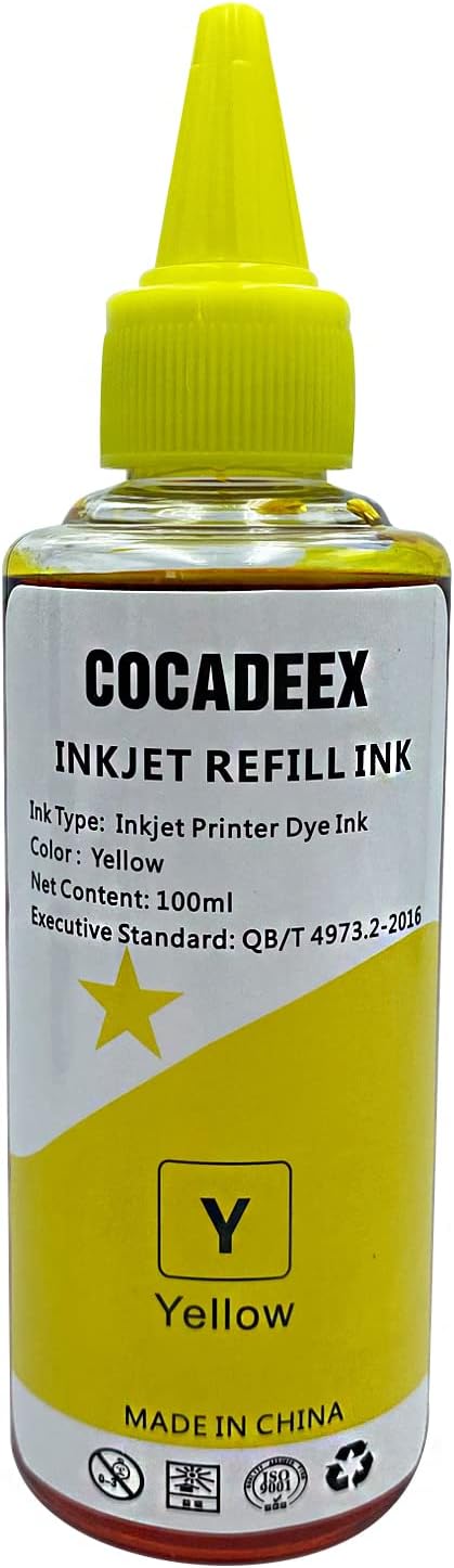 COCADEEX Refill Kit Compatible with Canon Ink Cartridge PG-560 CL-561 PG-540 CL-541 PG-540XL CL-541XL 560XL 561XL 540XL 541XL PG-40 CL-41 Series, 5 Bottles Ink with Refill Tool (2BK 1C 1M 1Y) – Bild 6