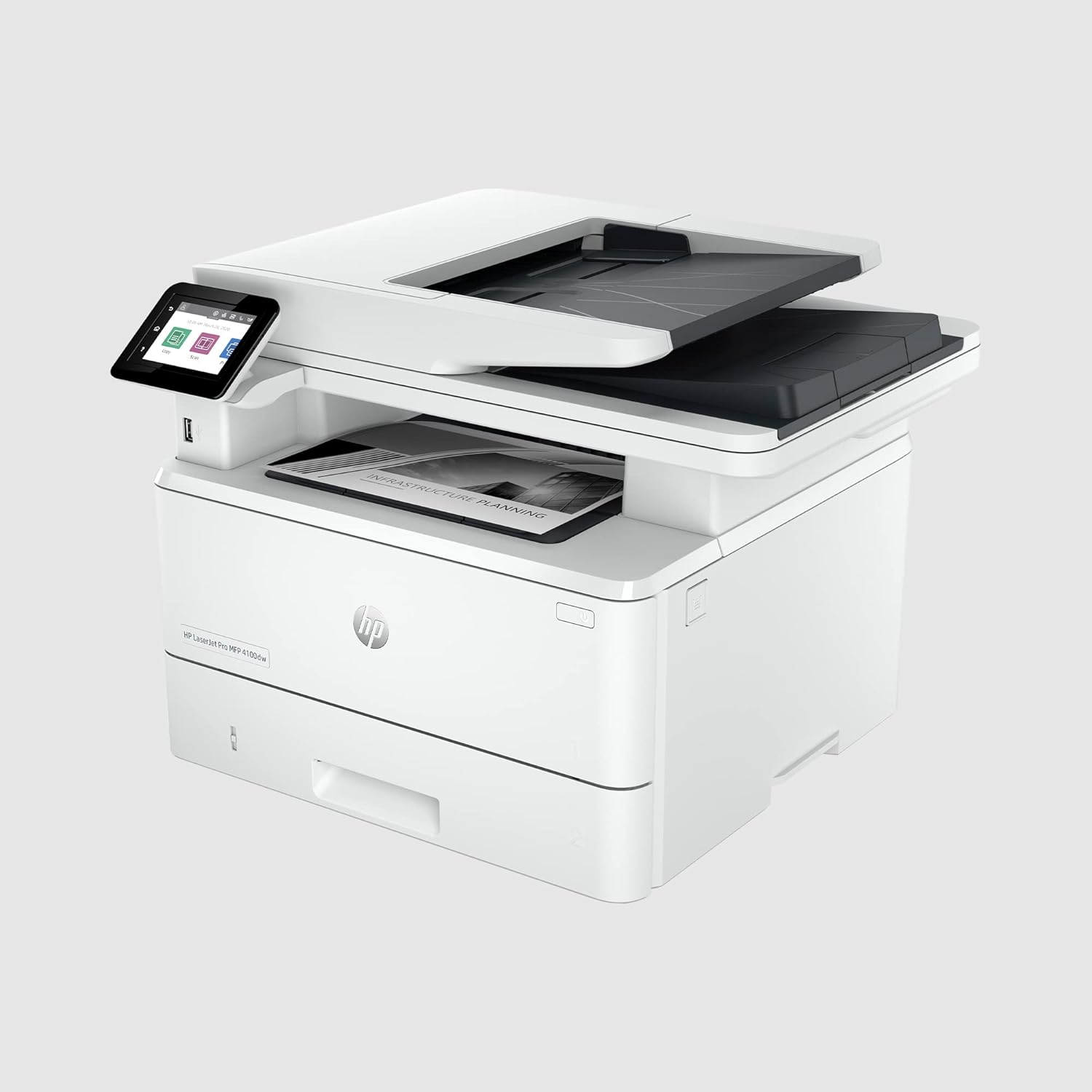 HP LaserJet Pro MFP 4102dw Multifunction Laser Printer, Wi-Fi, Automatic Double-Sided Printing, High Print Speed, Up to 80,000 Pages per Month, Wolf Pro Security – Bild 11