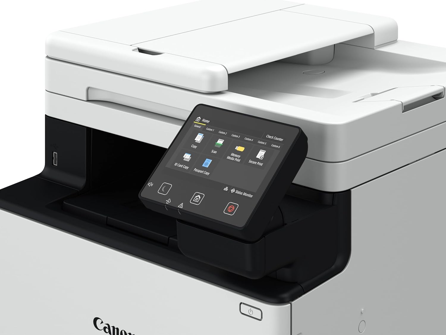 Canon i-SENSYS MF752Cdw A4 Colour Laser MFP Print Copy Scanning, USB, LAN, WLAN, 250 Sheets Paper Cassette, 12.7 cm LCD Colour Touch Screen, Duplex Printing – Bild 4