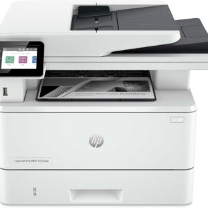 HP LaserJet Pro MFP 4102dw Multifunction Laser Printer, Wi-Fi, Automatic Double-Sided Printing, High Print Speed, Up to 80,000 Pages per Month, Wolf Pro Security