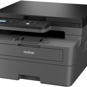 Brother DCP-L2620DW 3-in-1 Monochrome Laser Multifunction Printer, 32ppm, Automatic Duplex Printing, 2 Line LCD Control Panel, USB and 5GHz Wi-Fi