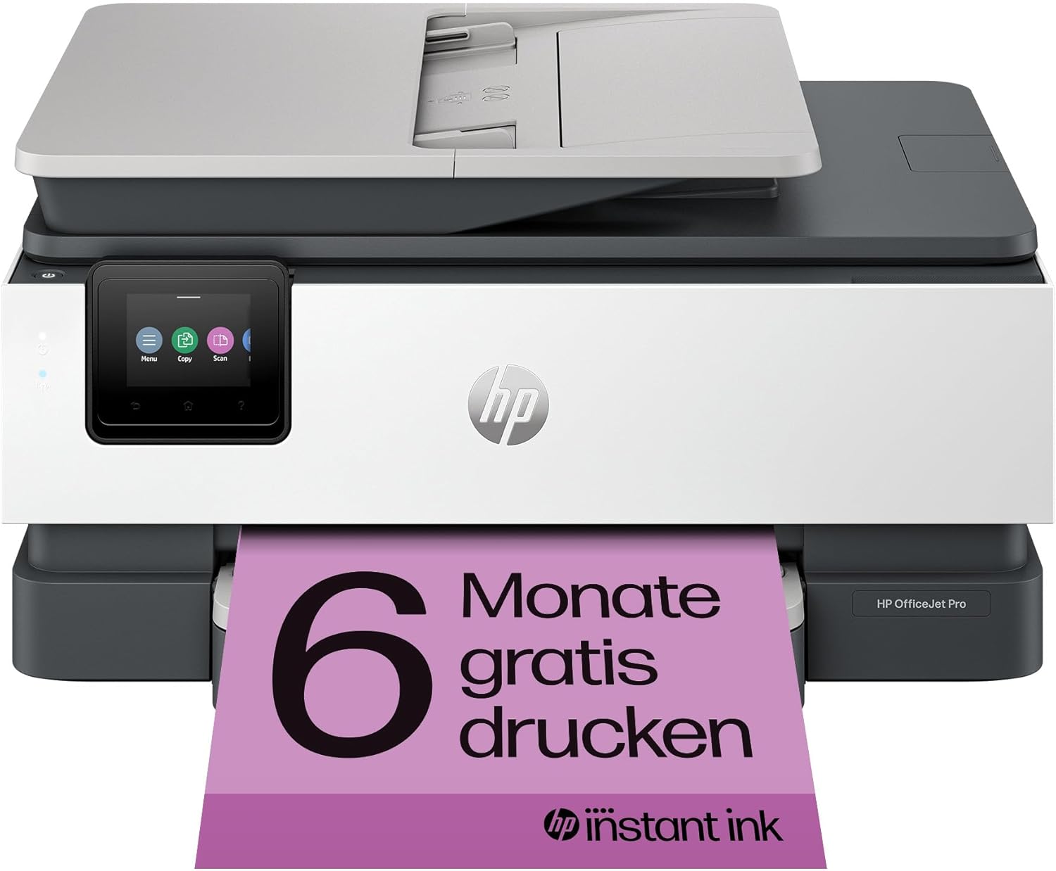 HP OfficeJet Pro 8132e Multifunction Printer, 3 Months Free Printing with HP Instant Ink Included, HP+, Printer, Scanner, Copier, Fax, WiFi, LAN, Duplex, HP ePrint, Airprint, Basalt