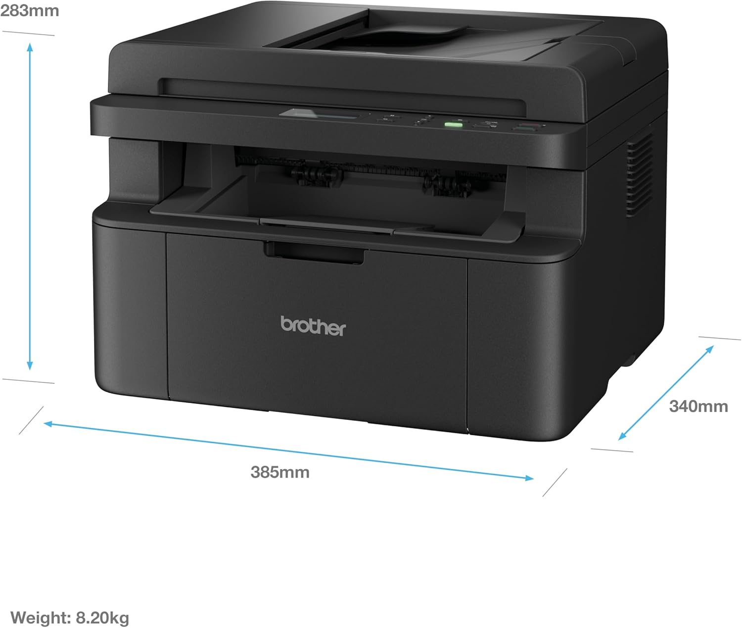 Brother DCPL1660WZU1 Multifunction Printer Laser A4 2400 x 600 DPI 20ppm WLAN (DCP-L1660W Compact 3-IN-1 MONO - Laser Printer 20PPM A4 2400X600D) - UK Version – Bild 3
