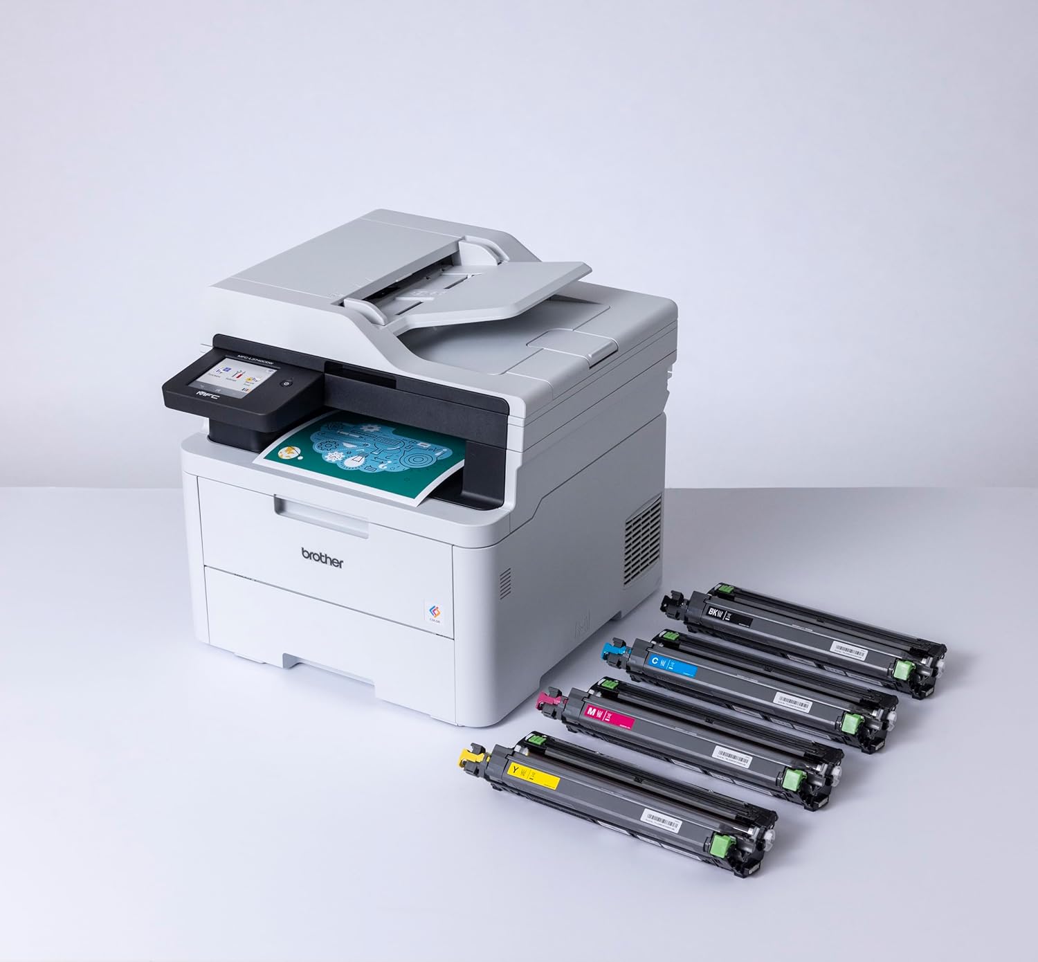 Brother MFC-L3740CDW - 4-in-1 Colour Multifunction Device with WLAN/LAN and Duplex Printing – Bild 3