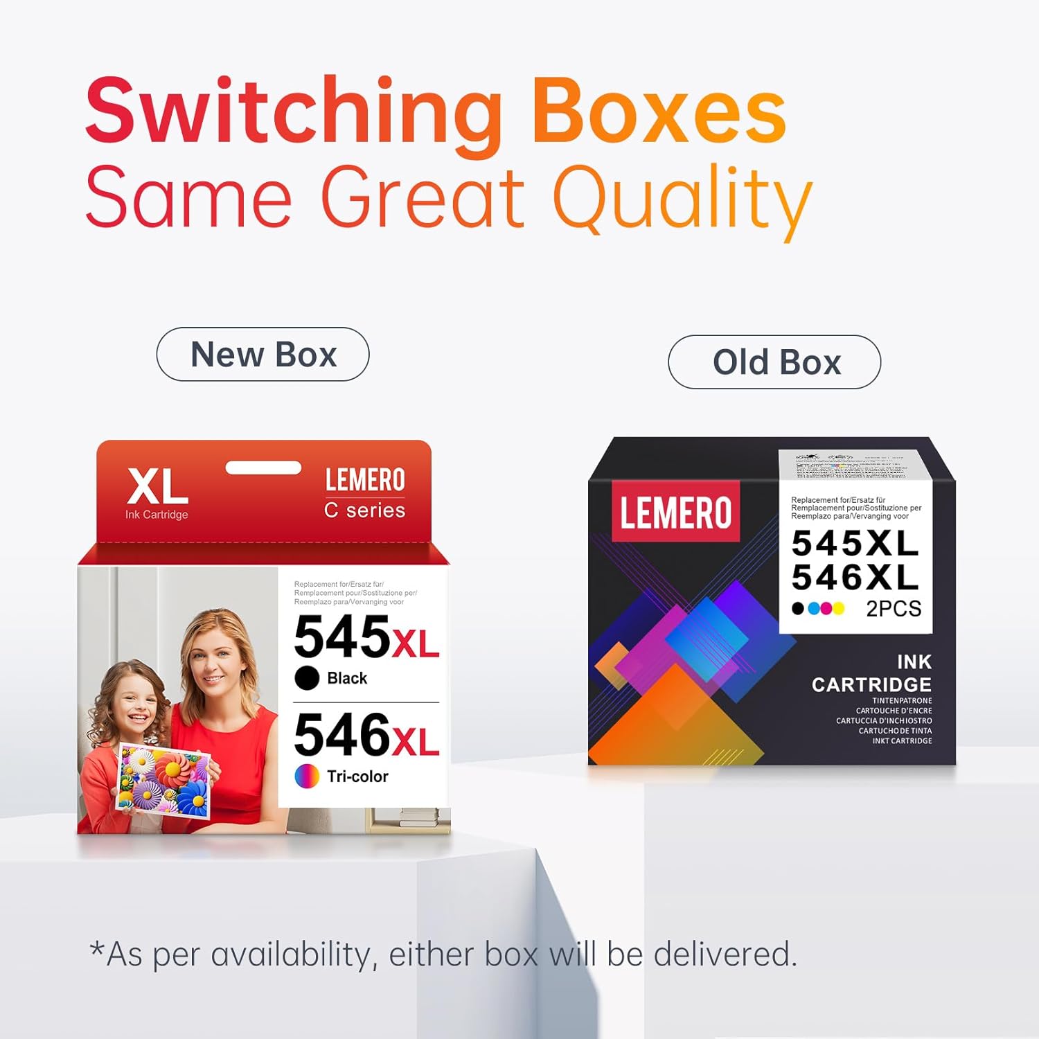 Lemero 545XL 546XL Cartridges Compatible with Canon Printer Cartridges 545 546 XL Multipack PG-545 CL-546 for Canon Pixma MX495 TS3350 TS3150 TS3151 MG2555s MG2550s MG3050 MG3051 (Black/Colour, Pack – Bild 8