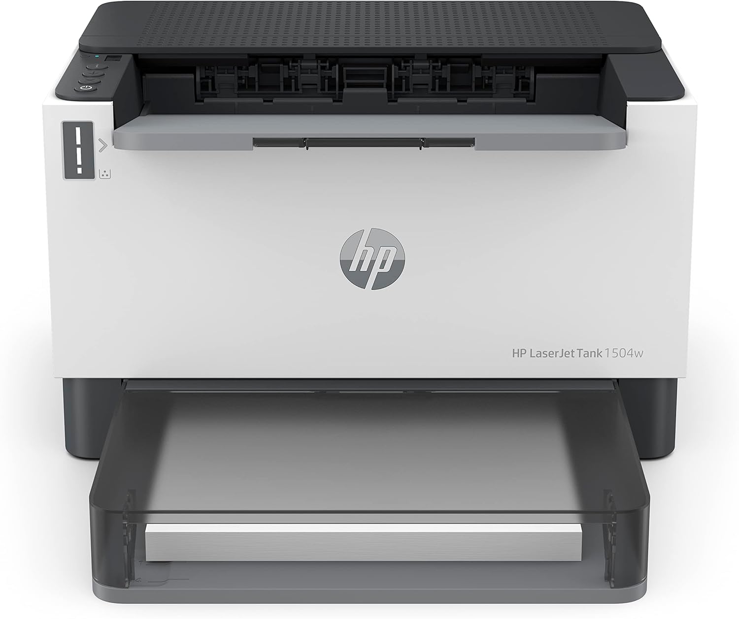 HP LaserJet Tank 1504w Laser Printer with Dual Band Wi-Fi, Bluetooth LE, Smart App, Includes Original Toner for up to 5000 Pages, 22 ppm, Print on Both Sides, Energy-saving, White