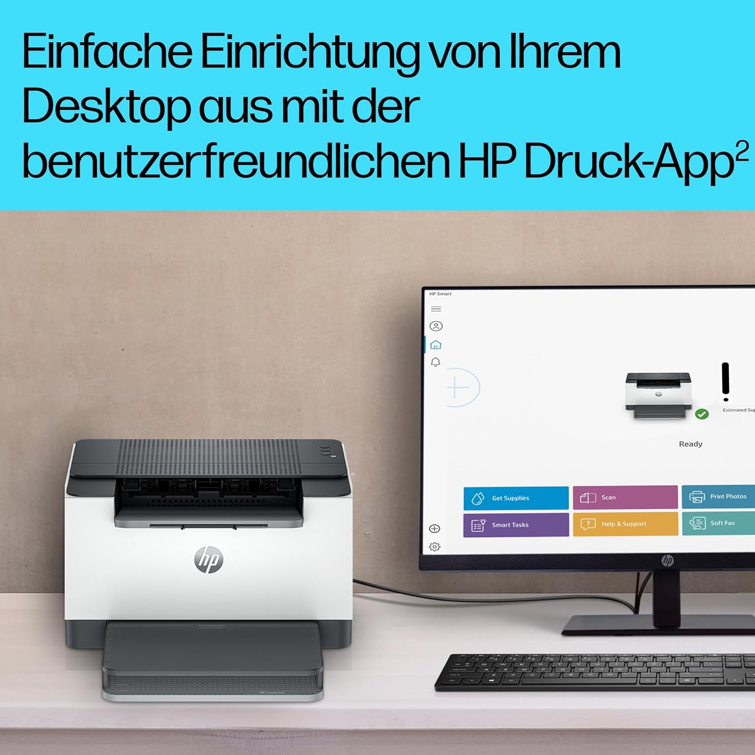 HP LaserJet M209d Laser Printer Black and White Automatic Double-Sided Printing, USB, LED Control Panel, Output Tray for 100 Sheets, Auto-On/Auto-Off, Smart App – Bild 10