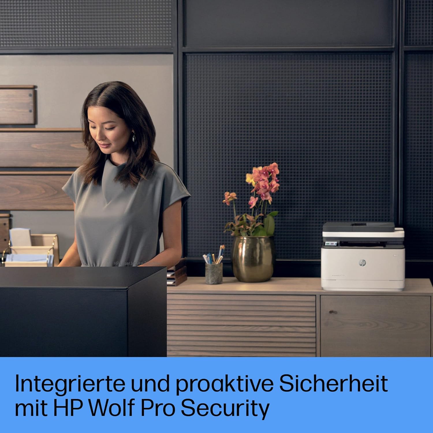 HP LaserJet Pro MFP 3102fdw Multifunction Laser Printer, Automatic Duplex, High Print Speeds, Wi-Fi, Ethernet, USB Hi-Speed, Fax, HP Smart App, HP Wolf Pro Security – Bild 7