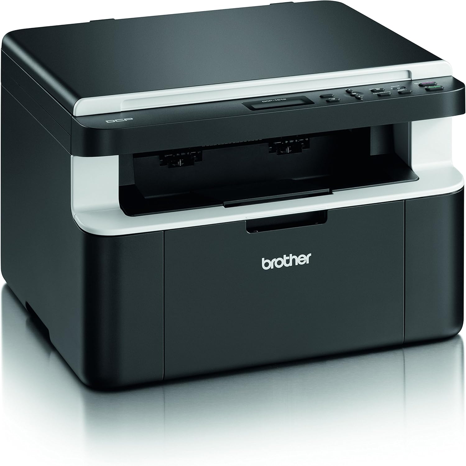 Brother DCP-1512 Compact 3-in-1 Laser Multifunction Device (Scanner, Copier, Printer) Black – Bild 6