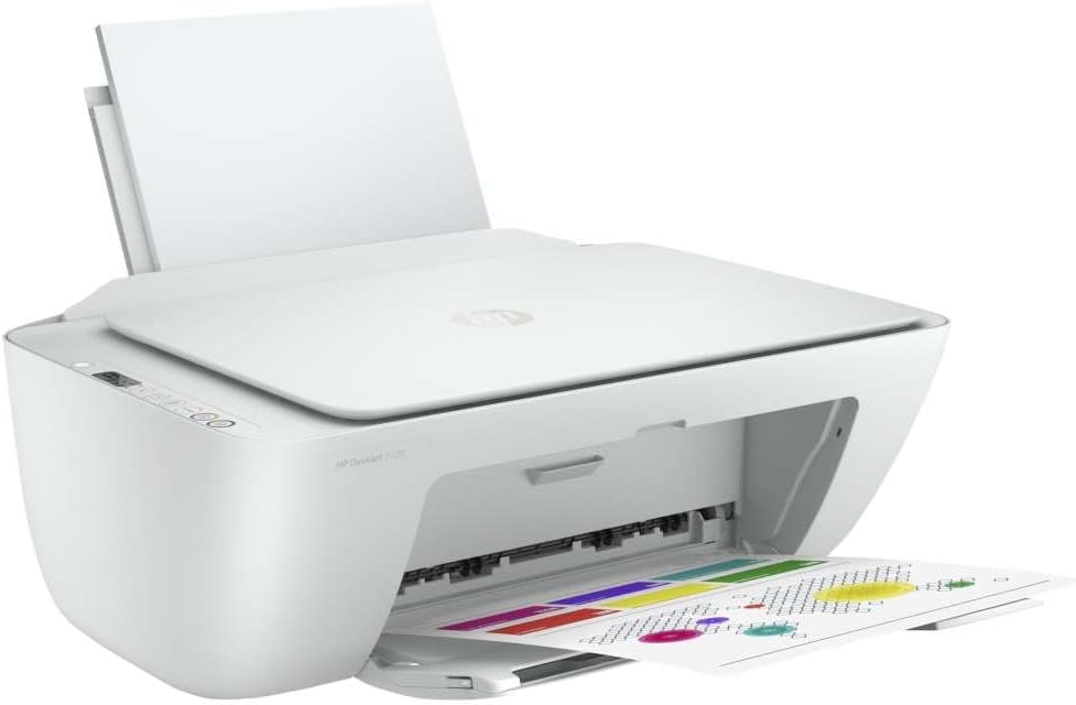 HP DeskJet 2720 Multifunctional Printer (Instant Ink, Printer, Scanner, Copier, Wi-Fi, Airprint) with 2 Trial Months Instant Ink Included, Grey