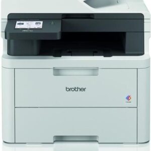 Brother MFC-L3740CDWE EcoPro Compact 4-in-1 Colour LED Multifunction Device with WLAN/LAN, ADF and Duplex Printing