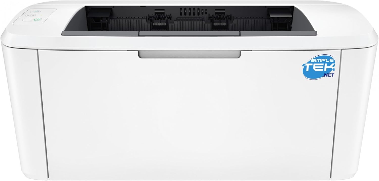 SIMPLETEK - Kompakter Monochrom-Laserdrucker M110w A4 - USB + Wi-Fi Smart - Manueller beidseitiger Druck