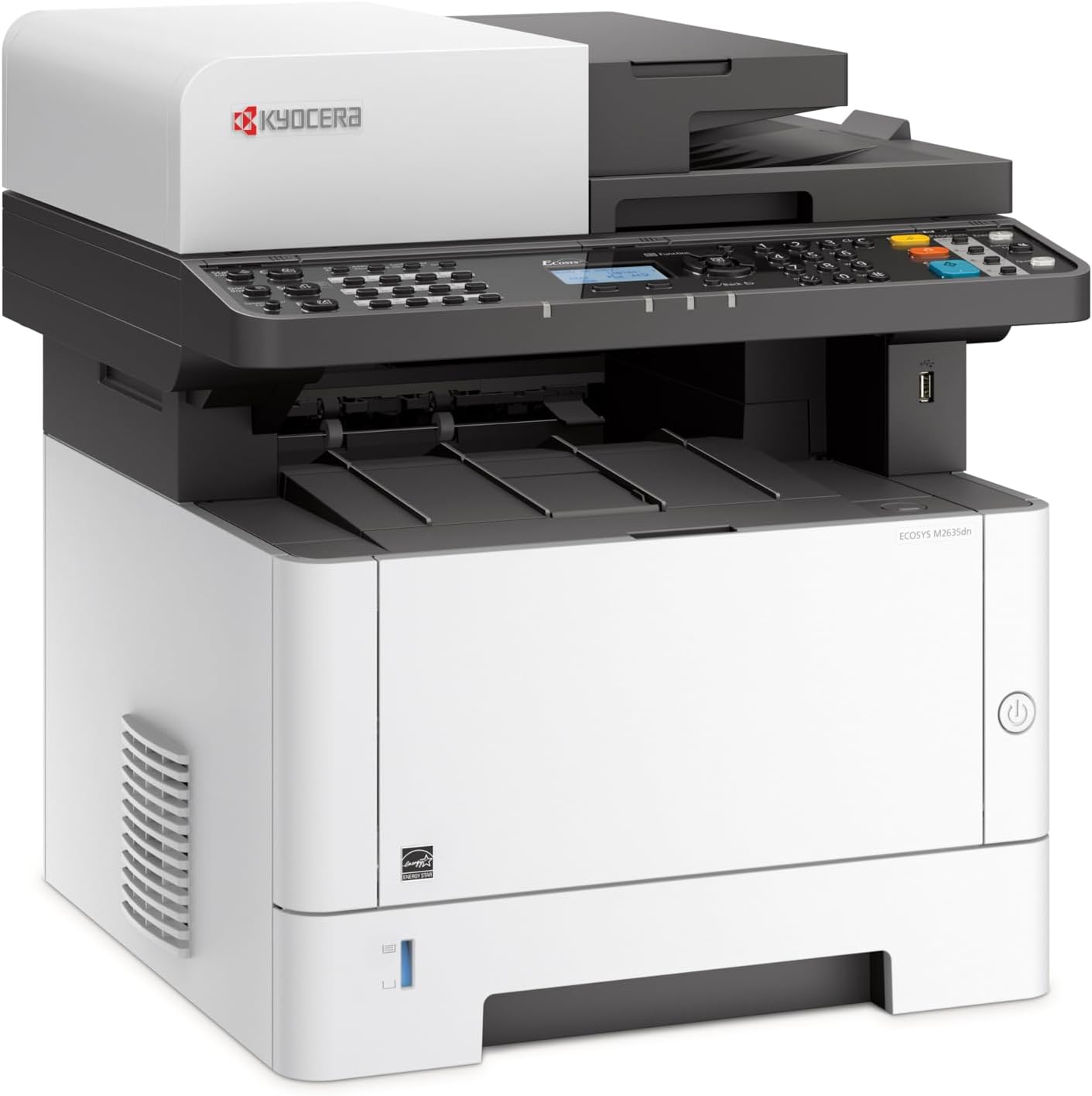 KYOCERA ECOSYS M2635dn All-in-One Black & White Mono Multifunction Laser Printer. Copy, Scan & Fax. Mobile Printing – Bild 4