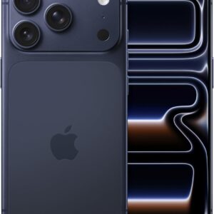 Apple iPhone 17 Pro 512 GB: 6.3 Inch Display with ProMotion up to 120 Hz, A19 Pro Chip, Breakthrough Battery Life, Pro Fusion Camera System with Centre Stage Front Camera; Deep Blue