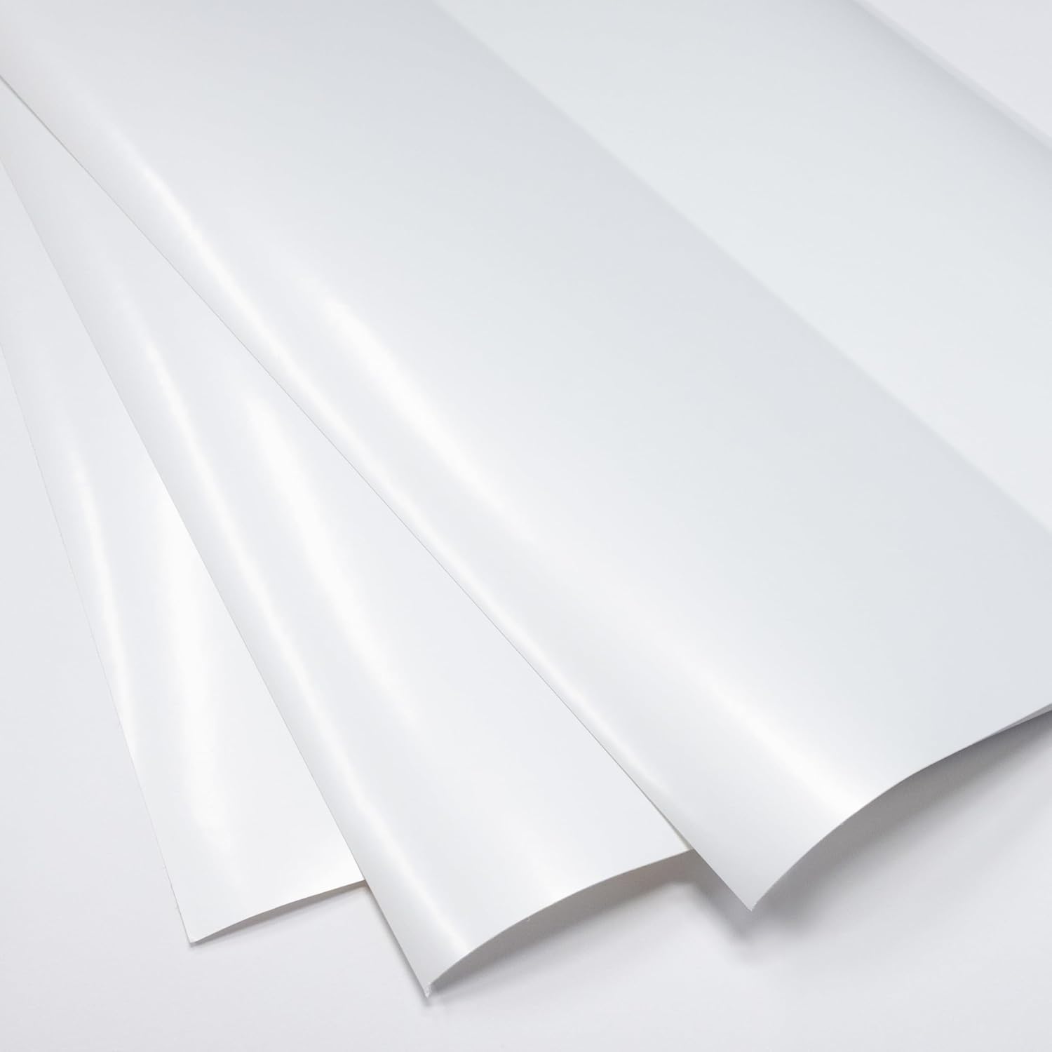 Film Labels DIN A4 210 x 297 mm - 25 Sheets - Weatherproof - White - Glossy - Printable for Laser Printers - Adhesive Labels - Film Stickers – Bild 2