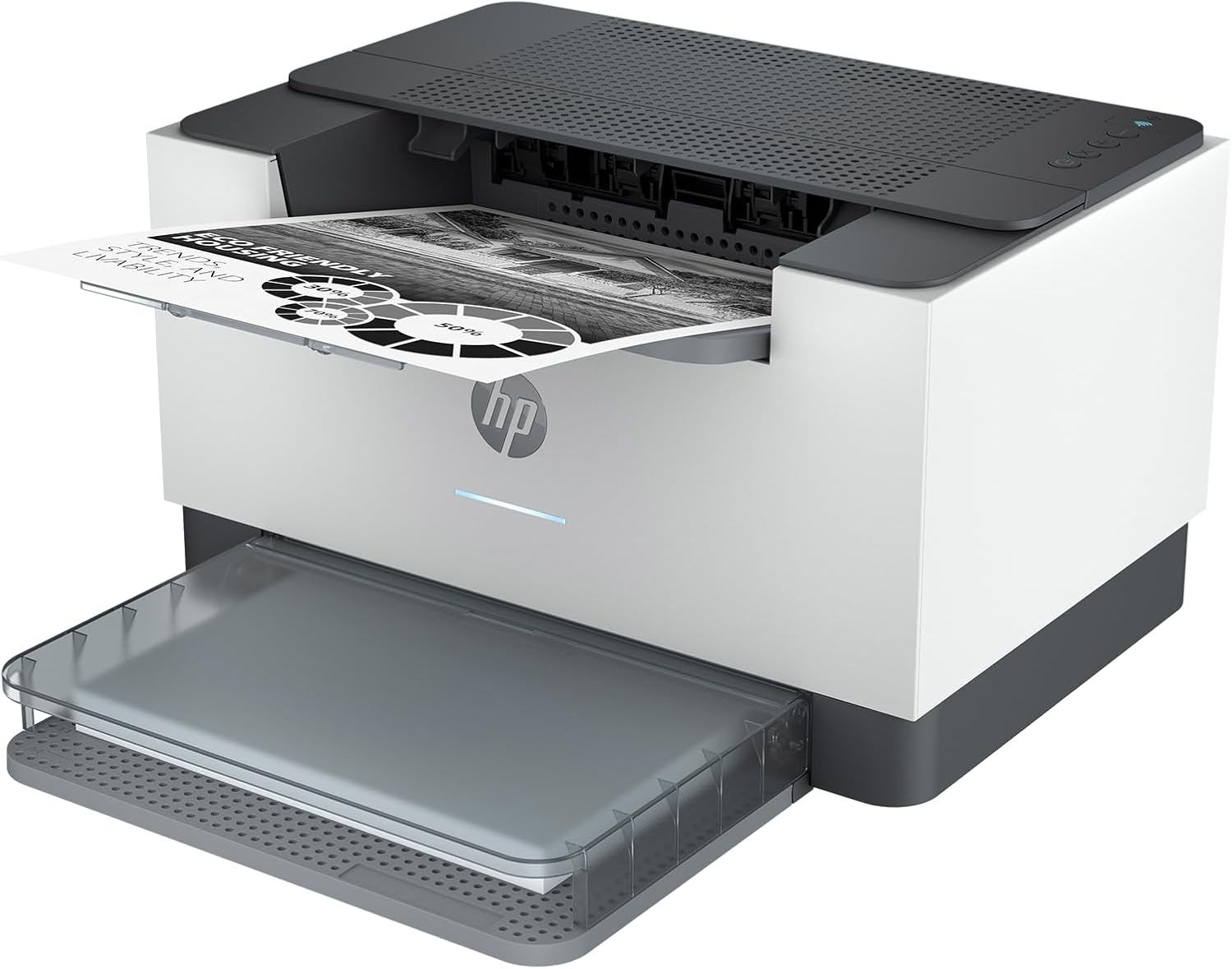 HP LaserJet M209dw Laser Printer Black and White, Double-Sided Printing, Dual-Band Wi-Fi, USB, Smart App, LED Control Panel – Bild 13