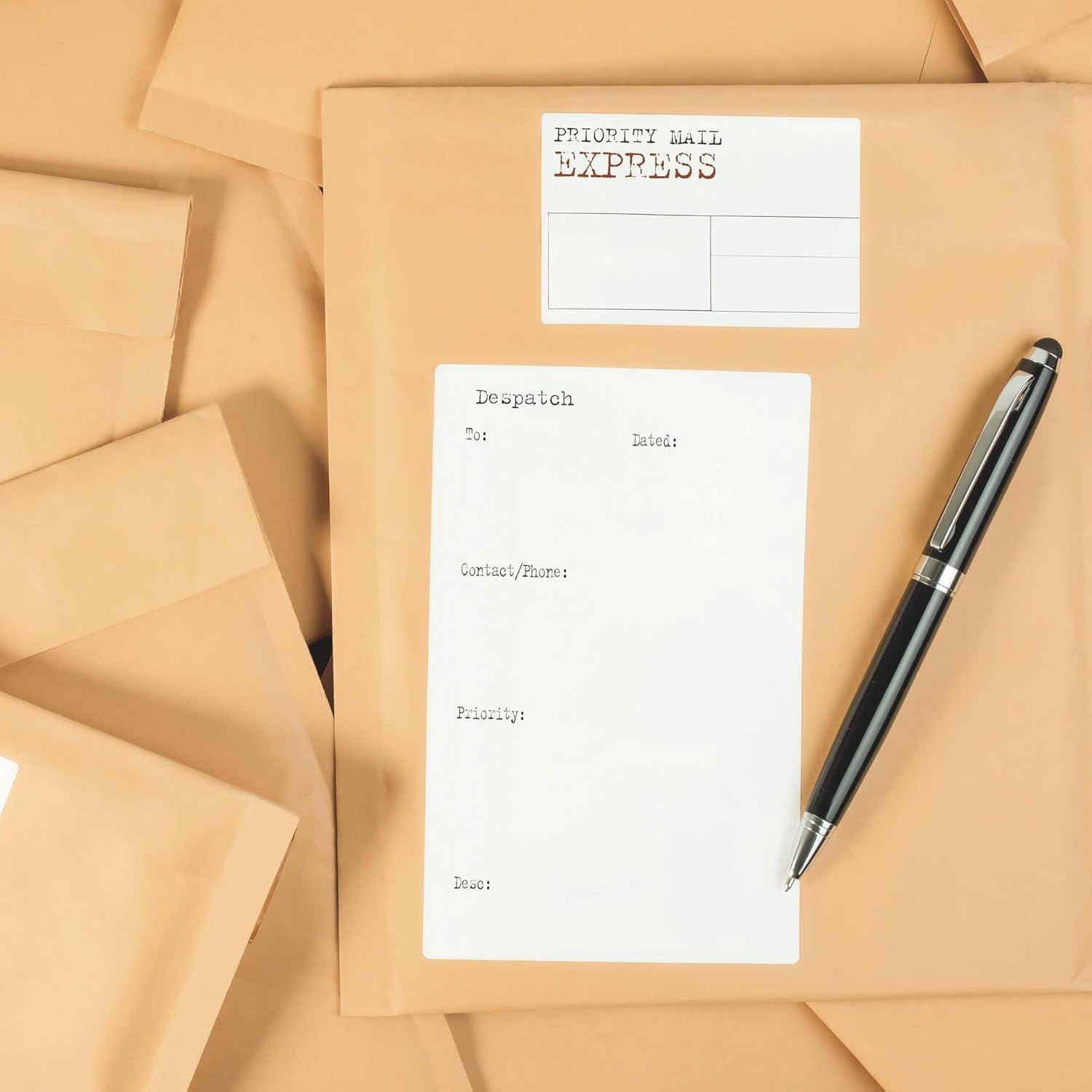 Shipping Address Labels A5 200 200 A5 Sheet 210 x 148.5 mm White Adhesive Pack 1x1 8690 – Bild 3