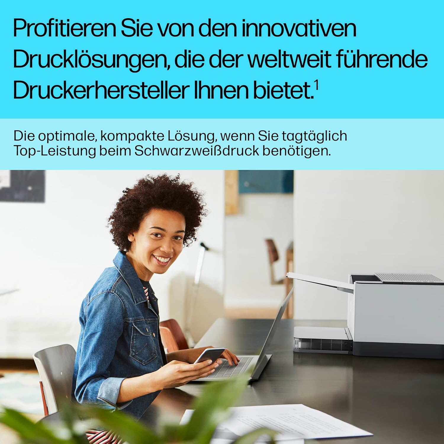 HP LaserJet M209dw Laser Printer Black and White, Double-Sided Printing, Dual-Band Wi-Fi, USB, Smart App, LED Control Panel – Bild 6