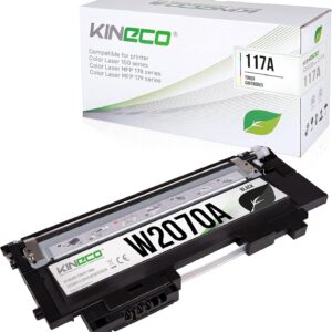 Kineco Toner Compatible with HP 117A Replaces W2070A for HP Color Laser 150a 150nw 178nwg 179fwg