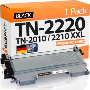 Bubprint Compatible Toner Cartridge Replacement for Brother TN2220 for HL-2250DN HL-2270DW Black