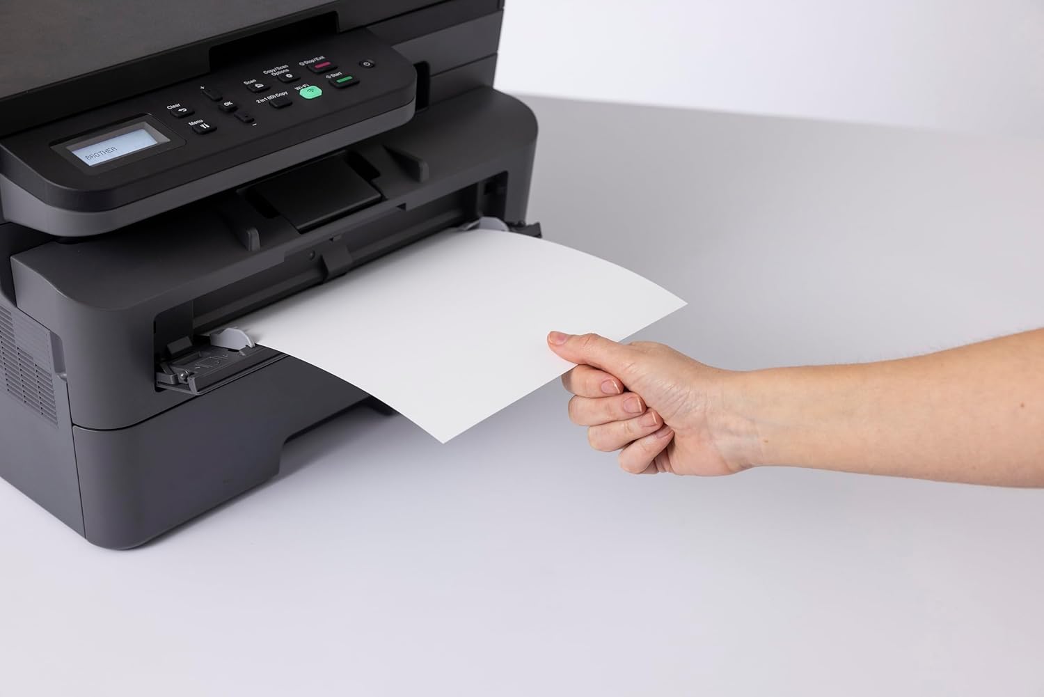 Brother DCP-L2627DW 3-in-1 Monochrome Laser Multifunction Printer, 32ppm, Automatic Duplex Printing, 2 Line LCD Control Panel, USB and 5GHz Wi-Fi – Bild 4