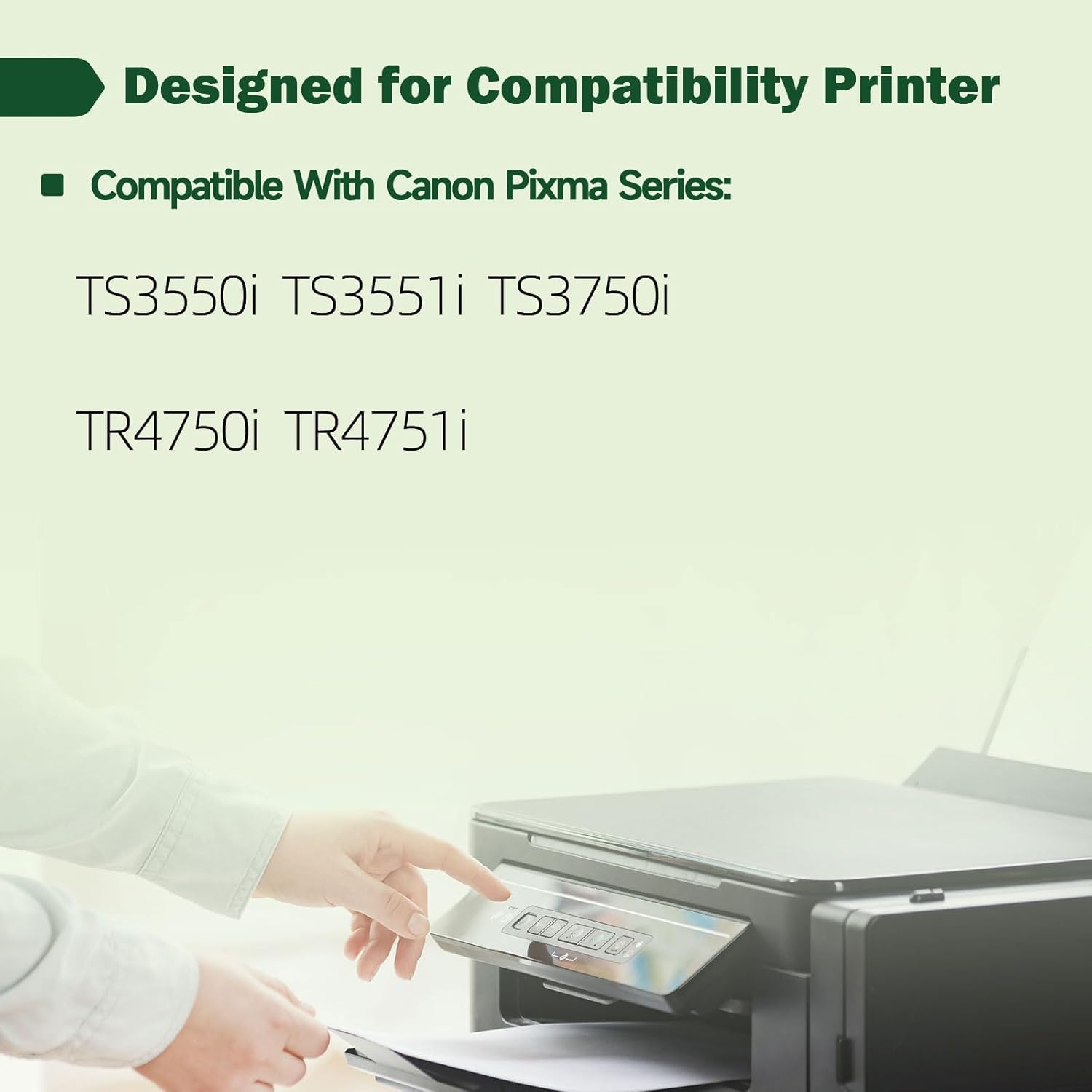 Printer Cartridges 576 575, PG-575 XL CL-576 XL Printer Cartridges Replacement for Canon 575 576 Cartridges Original for Pixma TR4755i TS3550i TS3551i TS3750i TR4750i TR4751i TR4756i (Black, Colour) – Bild 2