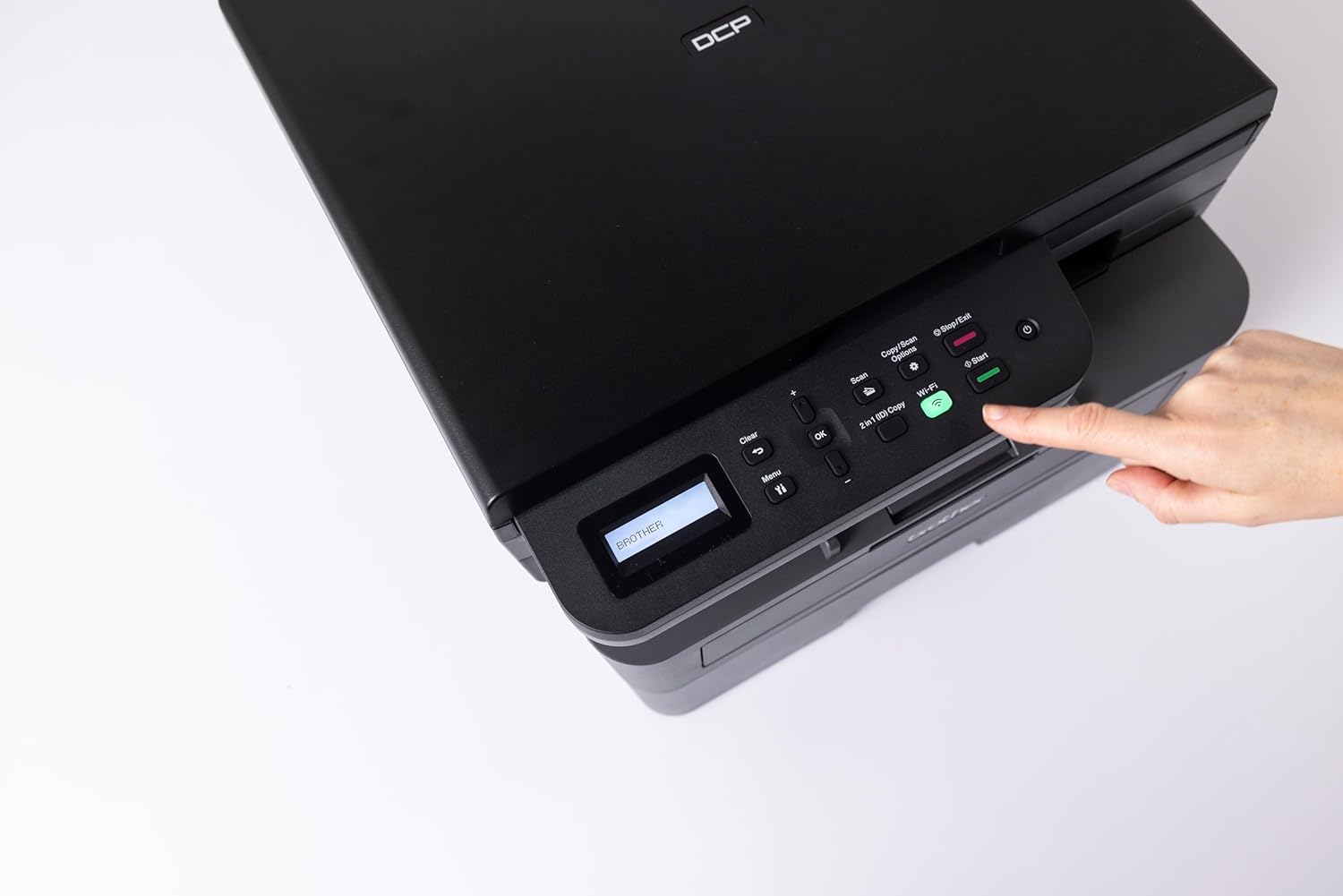 Brother DCP-L2627DW 3-in-1 Monochrome Laser Multifunction Printer, 32ppm, Automatic Duplex Printing, 2 Line LCD Control Panel, USB and 5GHz Wi-Fi – Bild 5