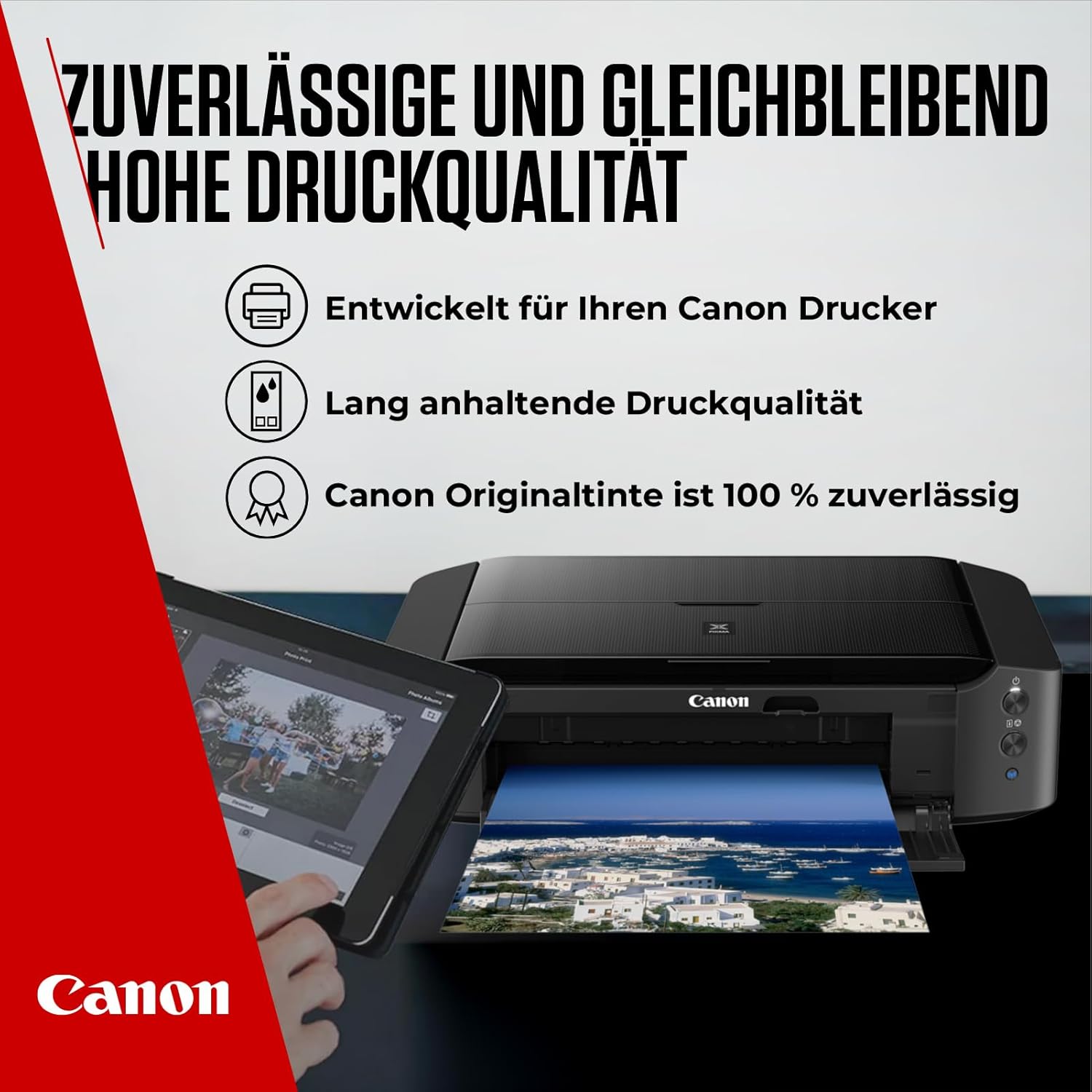 Canon Ink - PG-540 Original Ink Cartridge Black - Prints up to 180 A4 Pages (1 x Cartridge) - Compatible PIXMA Printers – Bild 3