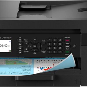 BROTHER MFC-J4350DW A4 Wireless Inkjet Printer | All-in-One (Print/Copy/Scan) | Wi-Fi/USB 2.0 | A4 | Duplex Printing | Photos | Includes Ink | UK Plug
