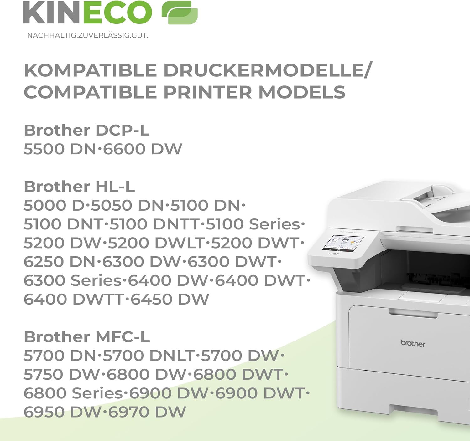 Kineco 2x Toner Replaces TN3480 Twin Pack for Brother HL-L5100DN HL-L5100DNT – Bild 3