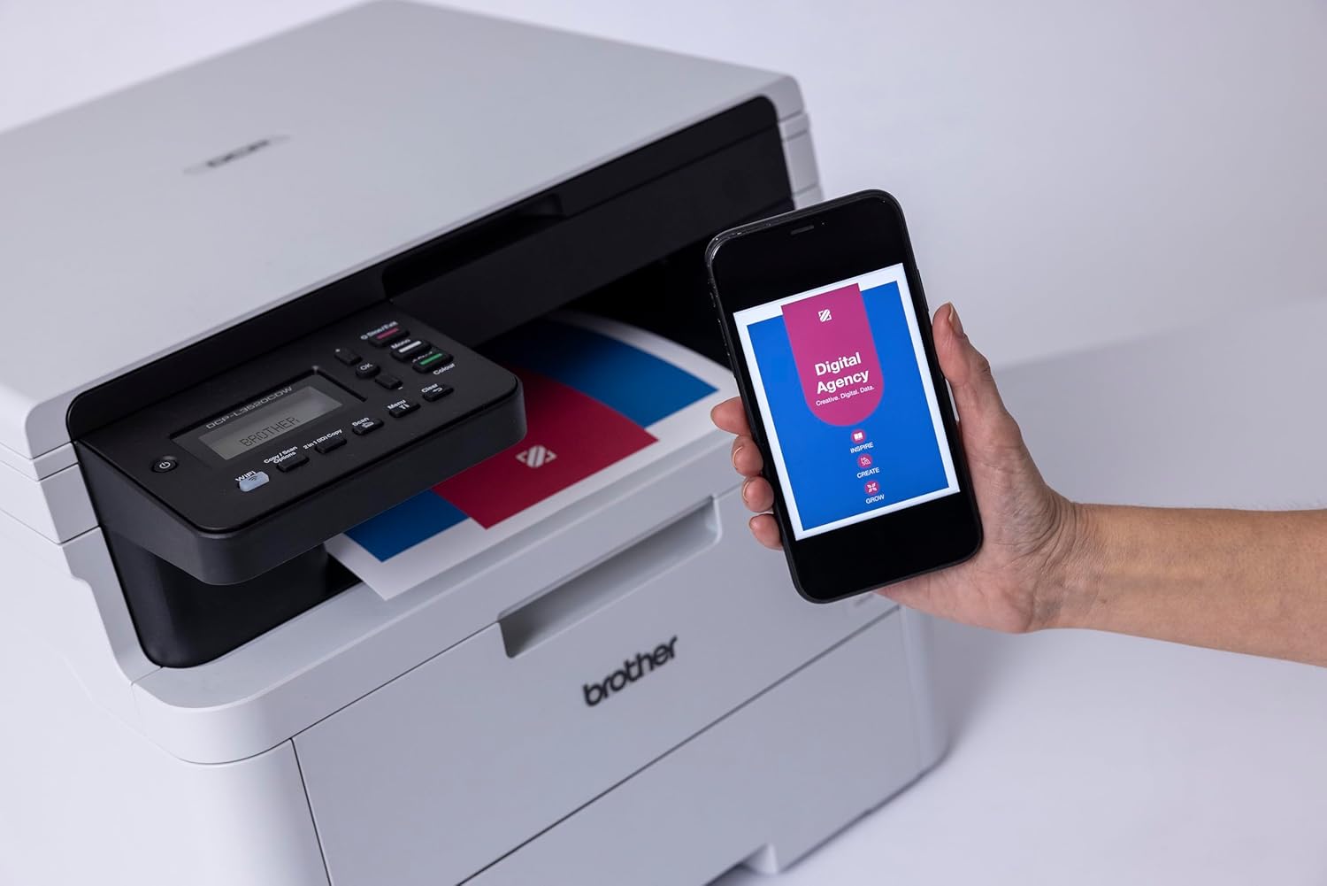 Brother DCP-L3520CDW Compact 3-in-1 Colour LED Multifunction Device with WLAN – Bild 9