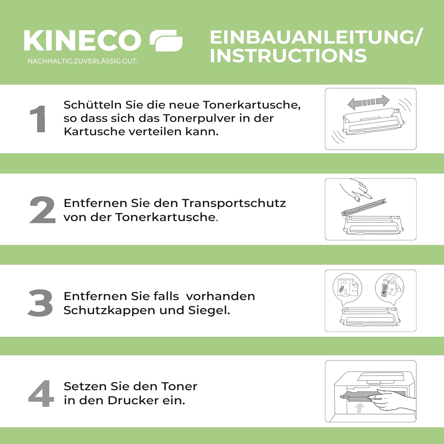 Kineco 2x Toner Replaces TN3480 Twin Pack for Brother HL-L5100DN HL-L5100DNT – Bild 5