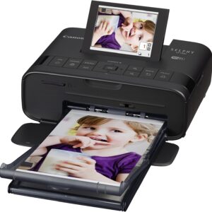 Canon Selphy CP1300 wireless photo printer) black