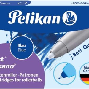Pelikan 943399 Printing and Drawing Cartridge, Blue – Printing and Drawing Cartridges (Blue, Blue, 5 Pieces)