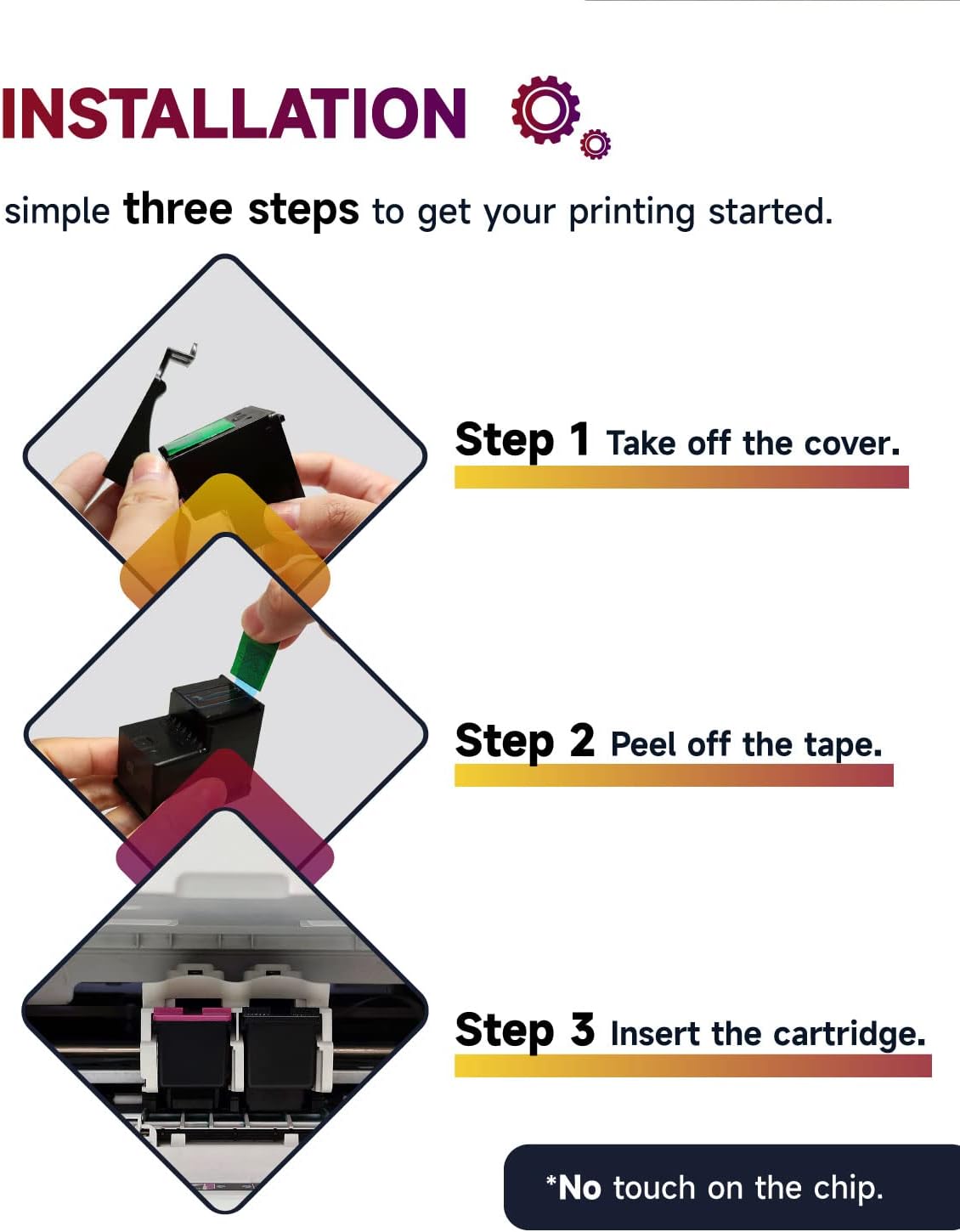 305 Printer Cartridges XL, Compatible with Original HP 305 Printer Cartridges, 305 XL Black/Colour | 750/450+ Pages for HP DeskJet 2800e 2810e 2820e 2700 2710e 2720e Plus 4100 4120 Envy 6000 6020e 6032e – Bild 5