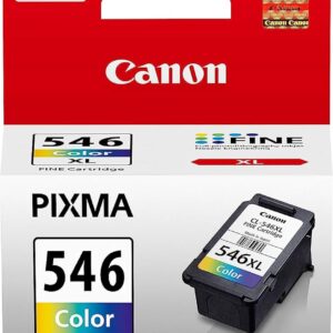 Canon CL-546XL original ink cartridge multicolored XL for Pixma inkjet printer TS3150-TS3151-MX495-MG2450-MG2550-MG2550S-MG2555S-MG2950-MG3050-MG3051-MG3052-MG3053-IP2850